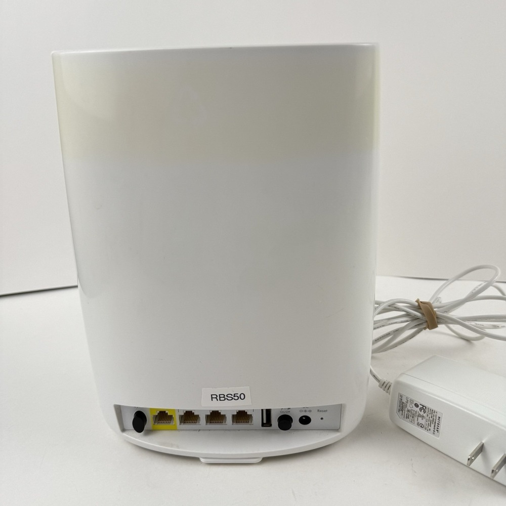 Netgear Orbi Router RBR50 Tri-Band WiFi Mesh Router W/ Power Cord Tested Working - Picture 5 of 10